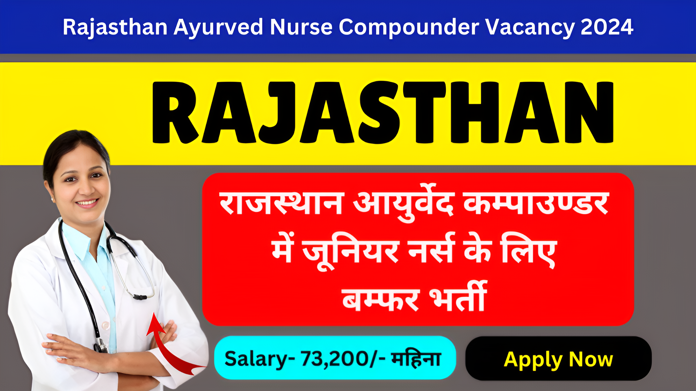 Rajasthan Ayurveda Nurse 2024: सुनहरा अवसर, जानें पात्रता और आवेदन प्रक्रिया